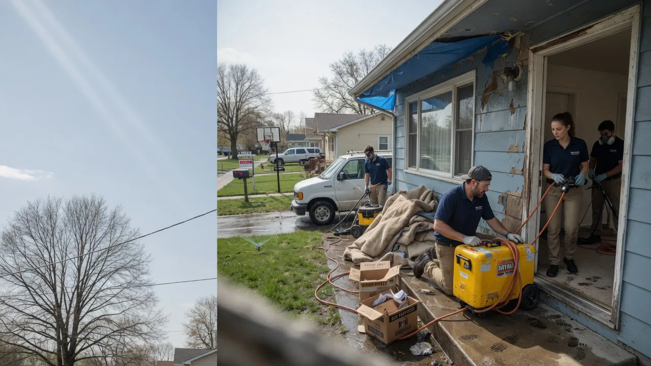 Basement Flood Cleanup in Tipton, OK near me